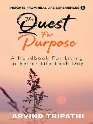 cover image of The Quest For Purpose